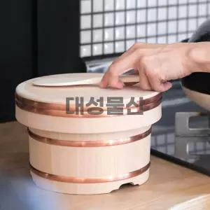 일본 초밥통 고급 나무 일식 원목 스시 샤리 쌀밥 대용량 소형 업소용 가정용 YB105