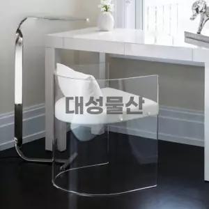 아크릴의자 의자 디자인 투명 프라스틱 카페 고스트 아크릴 호텔 인테리어 크리스탈 YA054