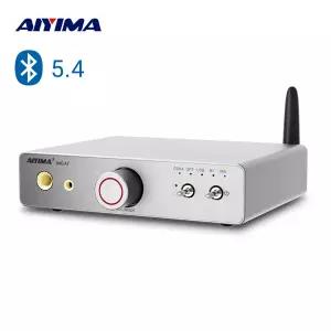 AIYIMA DAC-A7 하이파이 헤드폰 앰프 ES9038Q2M 오디오 USB 디코더 프리앰프 블루투스 5.4 3.5/6.35mm 헤드