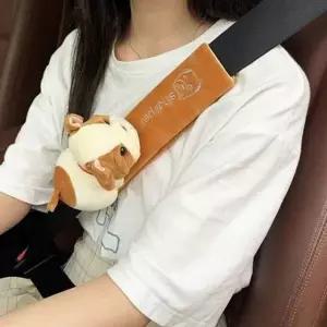 고품질 TBZ 자동차안전벨트커버 인형 쿠션 차량용품 벨트커버 안...