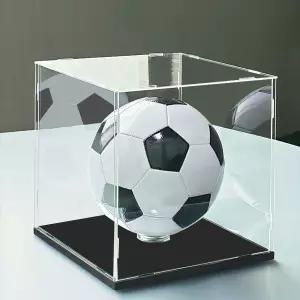 싸인볼 아크릴 케이스 투명 기념볼 축구공 농구공 보관함 피규어 프라모델 브릭 작품 50cm