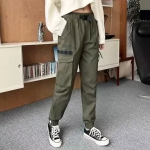 친절한탄씨 TBZ KSS KX-257W 남녀공용 카고 스트랩 조거팬츠 조거바지 카고바지 카고스트랩 남여공용