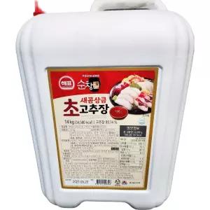 초고추장 (사조 14K) 대용량 업소용 식당용 용장 양념장 장류 양념류