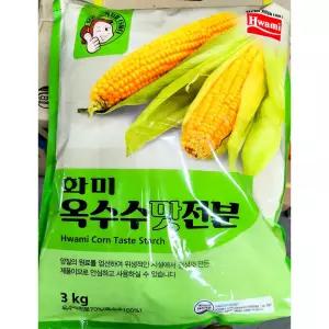 옥수수전분 ( 3K)X8감자 가루 분말 식품 음식재료 조리재료
