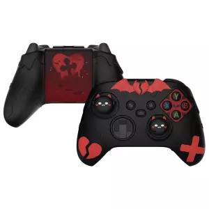 Xbox Series X S 컨트롤러용 PlayVital 고딕 임프 시리즈 귀여운 실리콘 스킨 미끄럼 방지 그립 커버 엄지