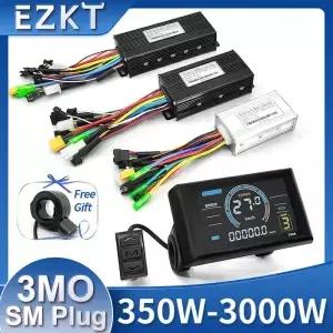전기 자전거 7A 26A 30A 60A 3 모드 사인파 컨트롤러 컬러 LCD S966 NFCDisplay 24V 36V 48V와 호환 가능