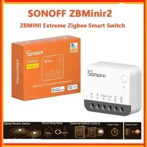 SONOFF ZBMINIR2 Extreme Zigbee 스마트 스위치 분리 릴레이 외부 eWeLink를 통한 원격 제어 허브와 호환