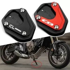 혼다 CBR650R CB25R NX400 CL500 2082025 오토바이 킥 스탠드 사이드 확장 플레이트