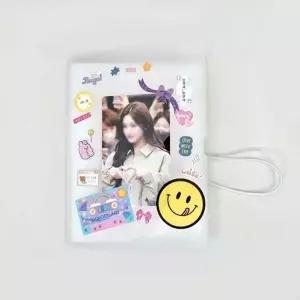 [셀러에이드]반투명 포카 콜렉트북 바인더 포토카드 앨범 커버 보관 폴라로이드