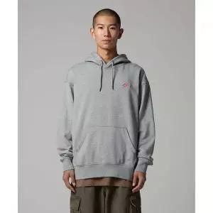매장정품 DICKIES 디키즈 와펜 스몰 로고 후드티 Heather Grey DK013107CQ8 1814279