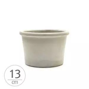 이탈리아 토분.실린더 R13 13x10cm모카(그레이)