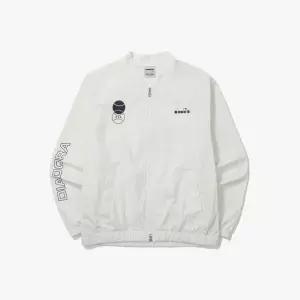 (매장정품) 디아도라 diadora 쿨웨이브 블루종 자켓 OFF WHITE D5121LWT23OWH 327585