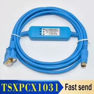 PLC 프로그래밍 케이블 시리즈 RS232 직렬 통신 다운로드 TSXPCX1031 빠른