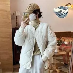 여성 누빔 경량 자켓 데일리 패딩 코트 겨울 퀄팅 경량패딩 누빔자켓 누빔 경량 패딩 자켓
