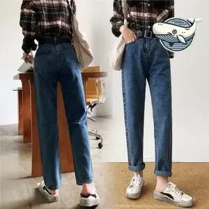 편한 여성 캐주얼 일자핏 데님 롤업 청바지 일자핏 데님팬츠 청바지 롤업 중년여성옷 러브