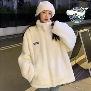 겨울 따뜻한 여성 퍼 집업 후리스 점퍼 여성후드티 여성맨투맨 여성오버핏맨투맨