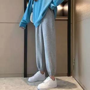 여성 기모 조거 팬츠 여자 밴딩 트레이닝 바지