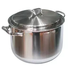 스텐 곰솥 냄비 찜냄비 28cm 인덕션 들통 곰국 만두