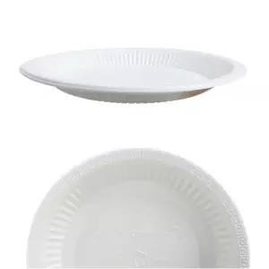 일회용품 위생접시 230mm 대 50개 일회용기 식품용기