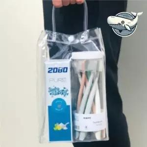 투명 쇼핑백 어린이집 용도 구디백 1개