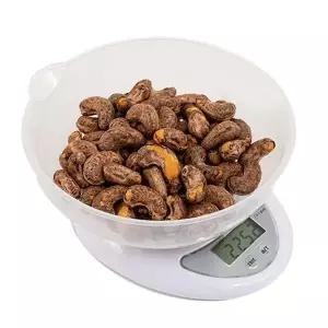 케이페이지10WH 정밀 주방 저울 1kg 0.1g 캐슈넛 계량