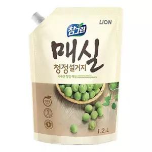 리필세제 참그린 매실향주방세제 1kg 1kg리필세제 매실향