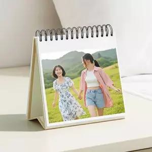 캘린더 사진앨범 접착식 사진첩만들기 미니포토북 접착보관 여행