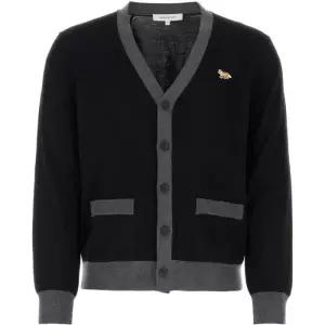 (당일) 26SS 메종 키츠네 베이비 폭스 블랙 가디건 MM00505KT1036 P199