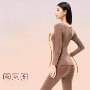 이너 보온 슬림핏 이너웨어 겨울 여자 상하세트 내복