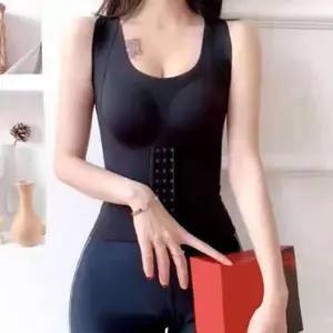 여성 시크릿 왕뽕 나시 압박 코르셋 올인원 바디쉐이퍼 바디쉐이퍼