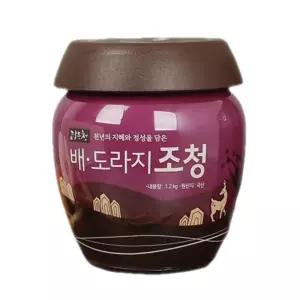 담은청 배도라지조청 1.2kg 엿 조청 수제청 물엿 수능 수능엿 수능선물 선물 배도라지 담은청조청