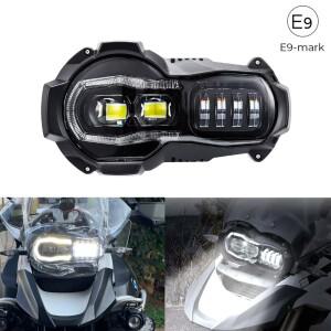 BMW R1200GS R 20042012 ADV 어드벤처 오토바이 조명 호환용 E마크 LED 헤드라이트 어셈블리 완료