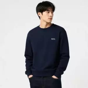 A.P.C FW25 남성 쁘띠 VPC 맨투맨 COHBR H27916 TIQ