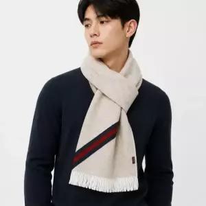 구찌 공용 GG 웹 울 머플러 570603 3G200 9568