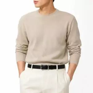 몽블랑 SS26 남성 리버서블 레더 벨트 114412 BLACK BROWN