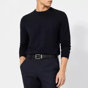 버버리 남성 M 체크 레더 밸트 8065987 MB CHECK PIN BELT 35MM BRT A8800
