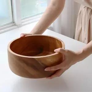 아카시아 나무 높은 원형 볼 (XXL)