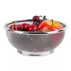 국산 스텐304 메쉬 볼 바구니 바스켓 야채 채반 1호 야채 세척