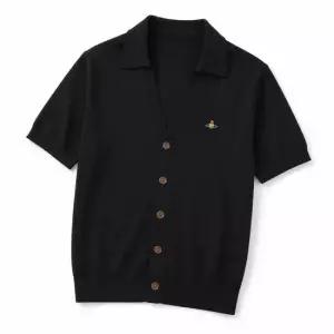 비비안웨스트우드 26SS POLO CARDIGAN 2701001D Y003F N401) 폴로 반팔 가디건)
