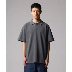 매장정품 DICKIES 디키즈 가먼트 다이드 피케 셔츠 Charcoal DIKU251LRPS001CC0 1814622