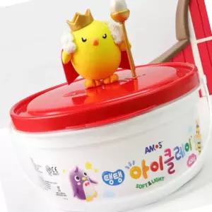 아이클레이 버킷 400g 빨강 놀이완구 촉감놀이 어린이놀이세트