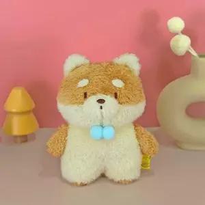 아트박스/콤비니 [선레몬] 폭신폭신탓똔 시바 애착 강아지 인형