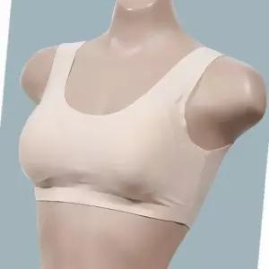 [라일리여성언더웨어] Rly 무봉제 런닝형 누디브라 요가브라탑 언더웨어 런닝 50695220)