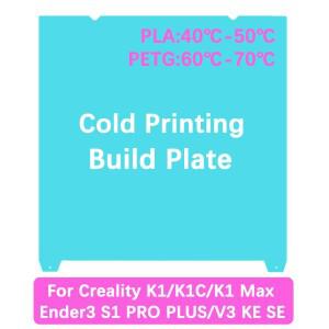 크리에이티 K1/K1C 핫베드 SE/Ender3 3 KE/SE/CP-01용 235x235mm 콜드 플레이트, Max