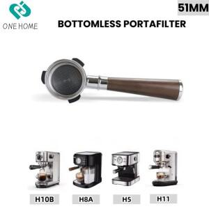 HiBREW H10B/H11/H8A/H5, Sangkee ESS, 에스프레소 머신 바리스타 도구와 호환되는 필터 바구니가 있는 51m