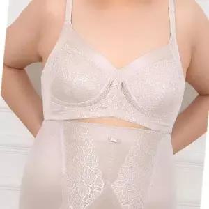 [라일리여성언더웨어] Rly 노와이어 메쉬 빅사이즈 B컵 브라 40대 노와이