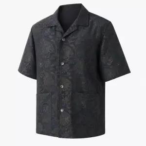 니들스 Cabana Shirt Paisley Jacquard - NAVY QV117) 카바나 셔츠 페이즐리 자카드)