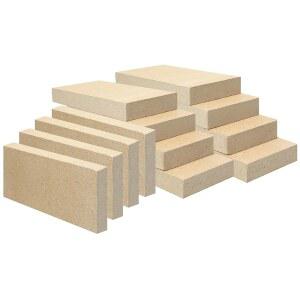 12PCS 우드스토브 파이어브릭, 파이어브릭, 사이즈 9인치 X 4-1/2인치 X 1-1/4인치, 우드스토브용 파이어브릭, 화덕, 벽돌 벽난로