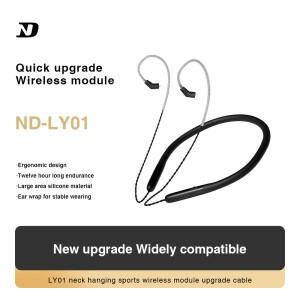 ND LY01 목걸이 업그레이드 라인 Bluetooth 헤드셋 장수명 실행 K 노래 2PIN/0.75/0.78 핀 CCA ZSN EDX Pro
