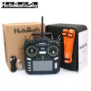 헬로라디오 V16 /V16 프로 맥스 ELRS /4-in-1 멀티 EDGETX 홀 짐벌 리모컨